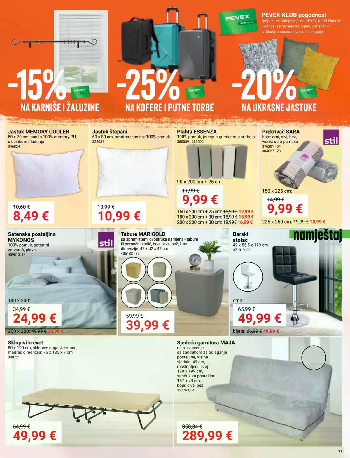 Stranica 31. Pevex kataloga - Srpanj 2026. od 26.06.2026