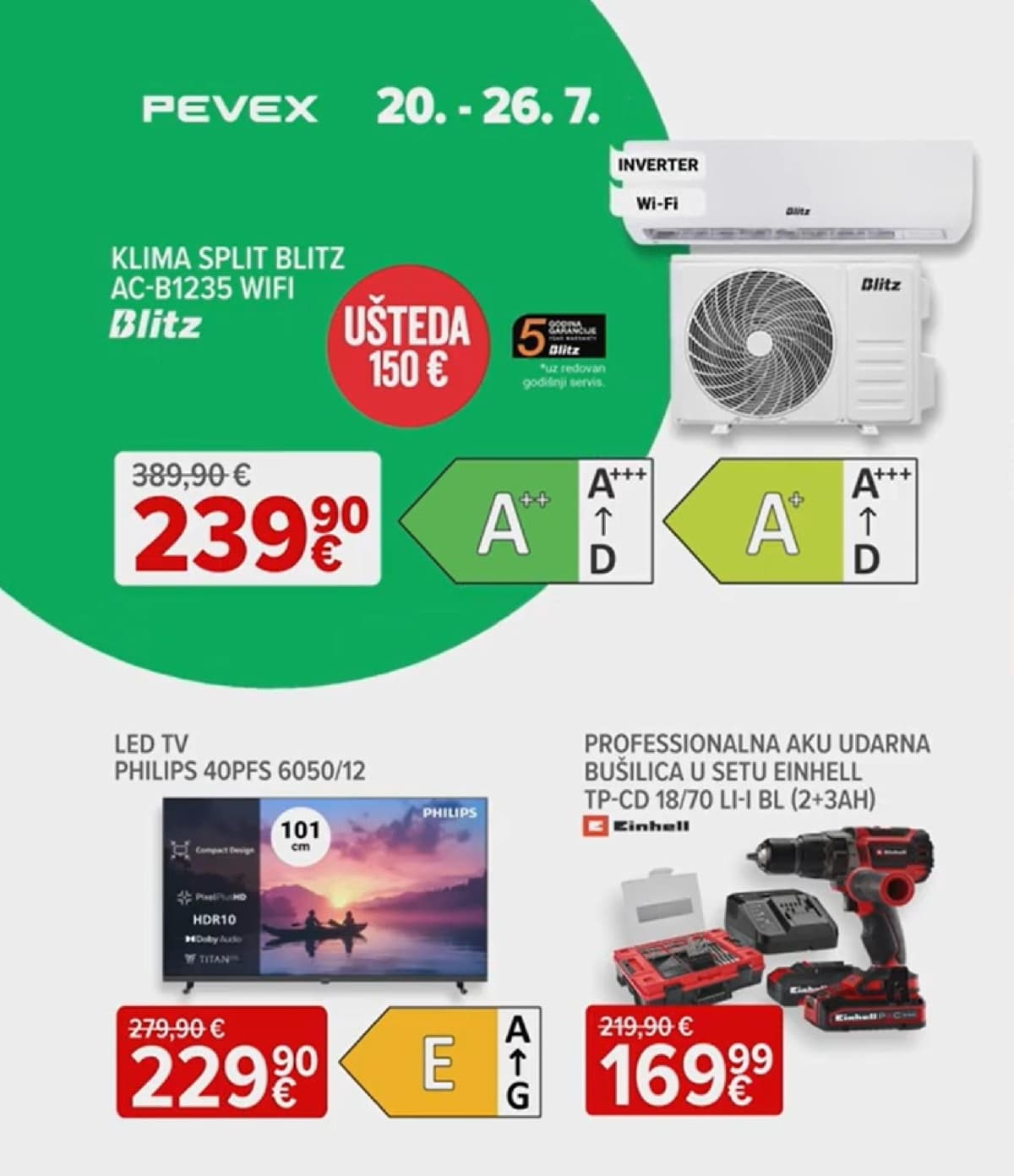 Stranica 1. Pevex kataloga - Pevexovih sedam