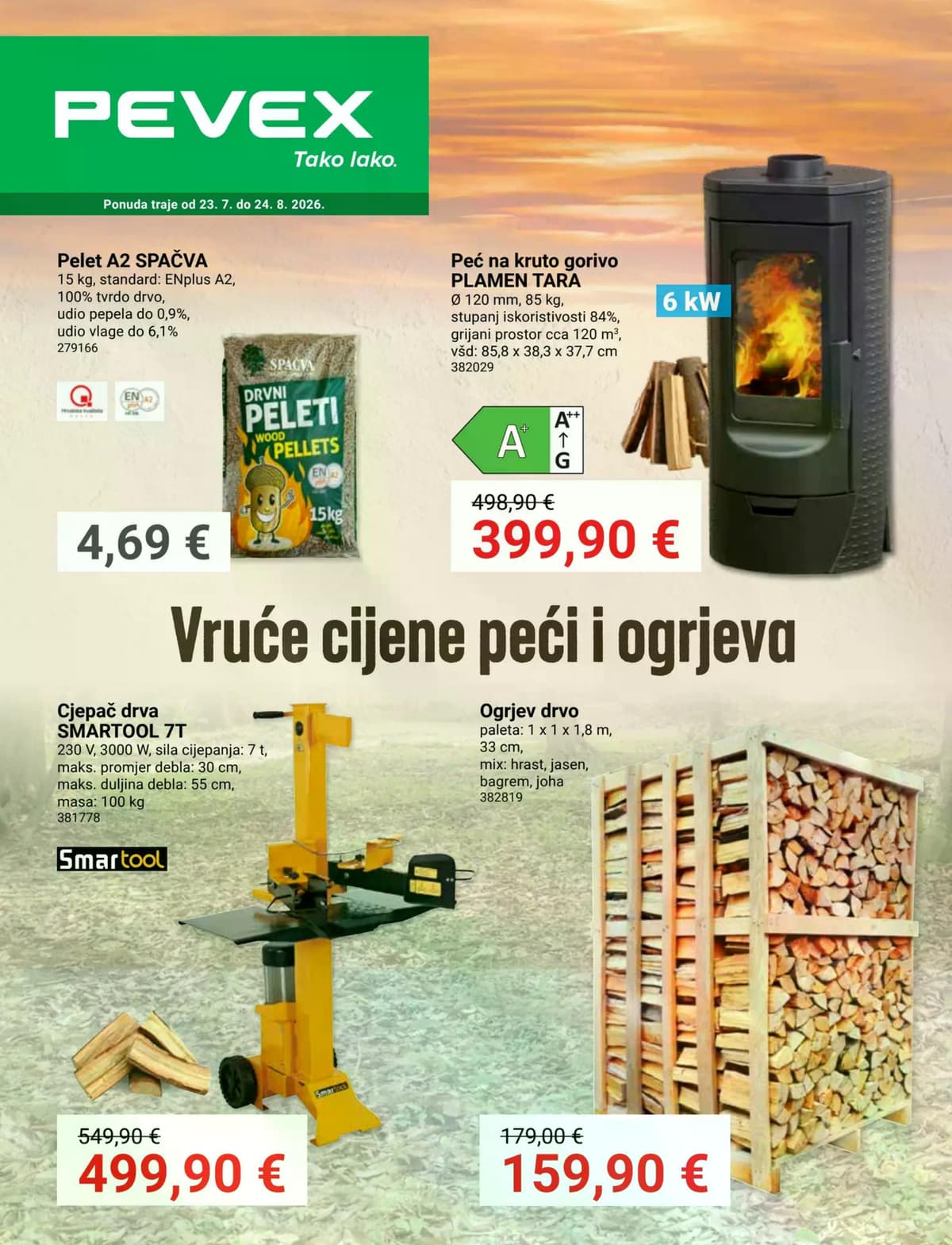 Vruće cijene peći i ogrjeva