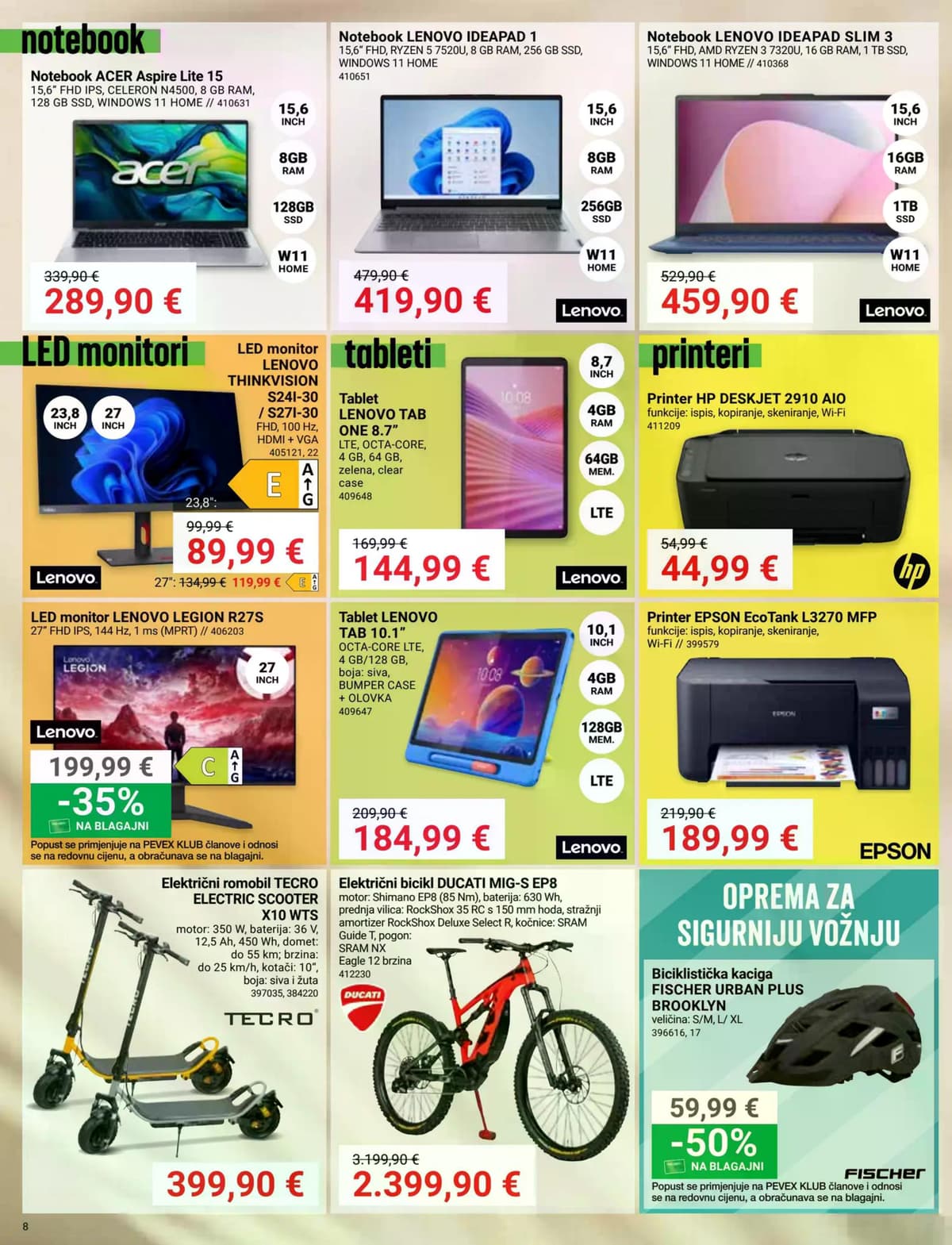 Stranica 8. Pevex kataloga - Vruće cijene peći i ogrjeva od 25.07.2026.