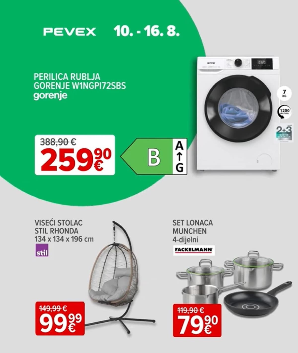 Stranica 1. Pevex kataloga - Pevexovih sedam