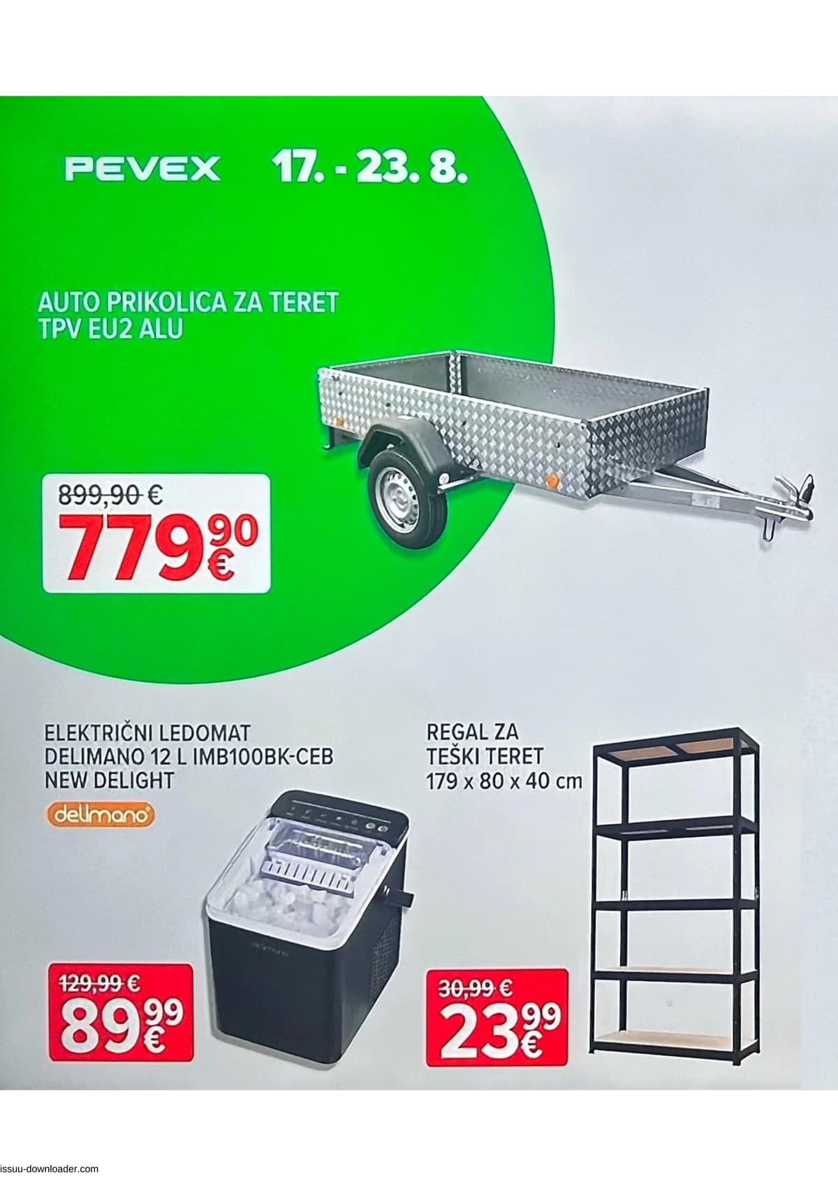 Stranica 1. Pevex kataloga - Pevexovih sedam od 17.08.2026.
