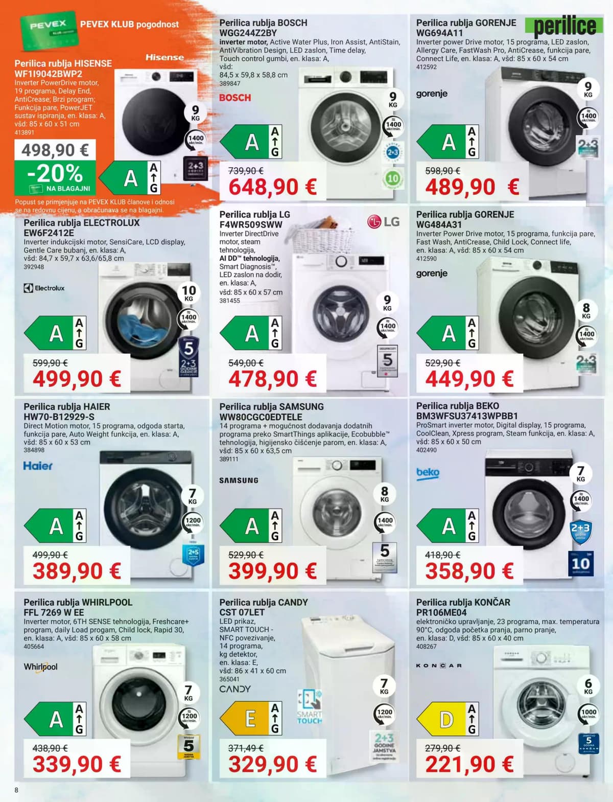 Stranica 8. Pevex kataloga - Rujan 2026. od 28.08.2026.