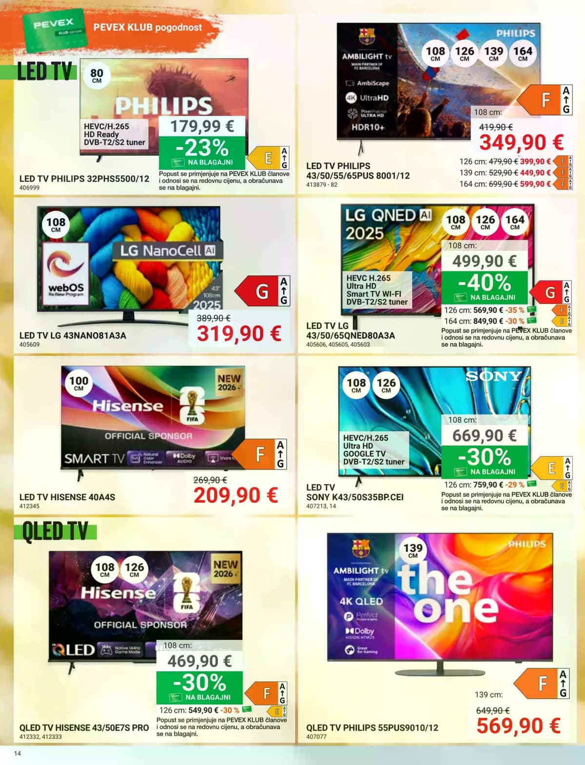 Stranica 14. Pevex kataloga - Rujan 2026. od 28.08.2026.