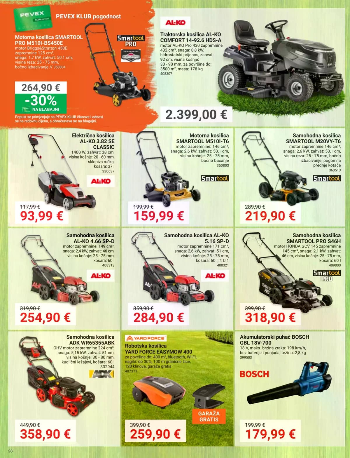 Stranica 28. Pevex kataloga - Rujan 2026. od 28.08.2026.