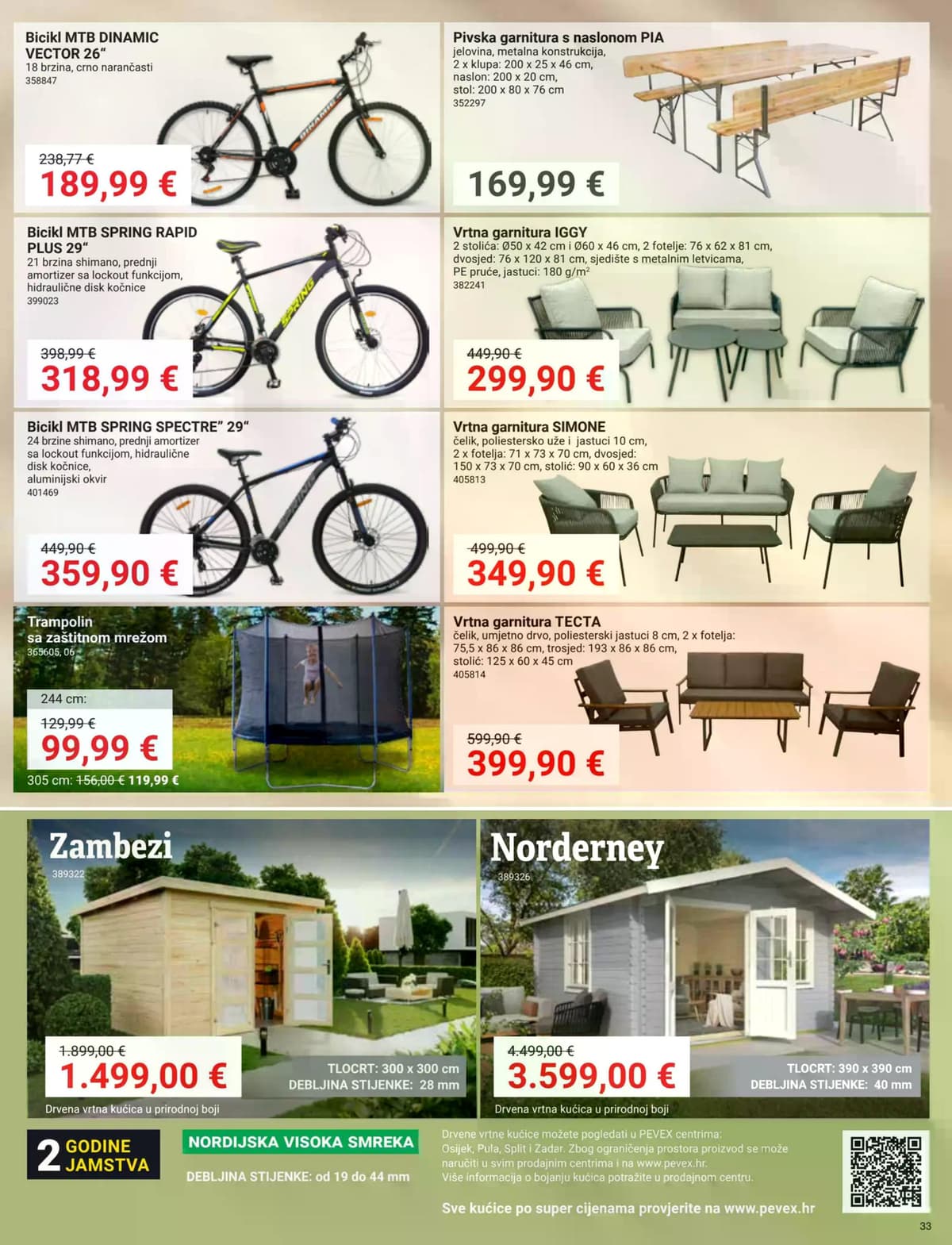 Stranica 33. Pevex kataloga - Rujan 2026.