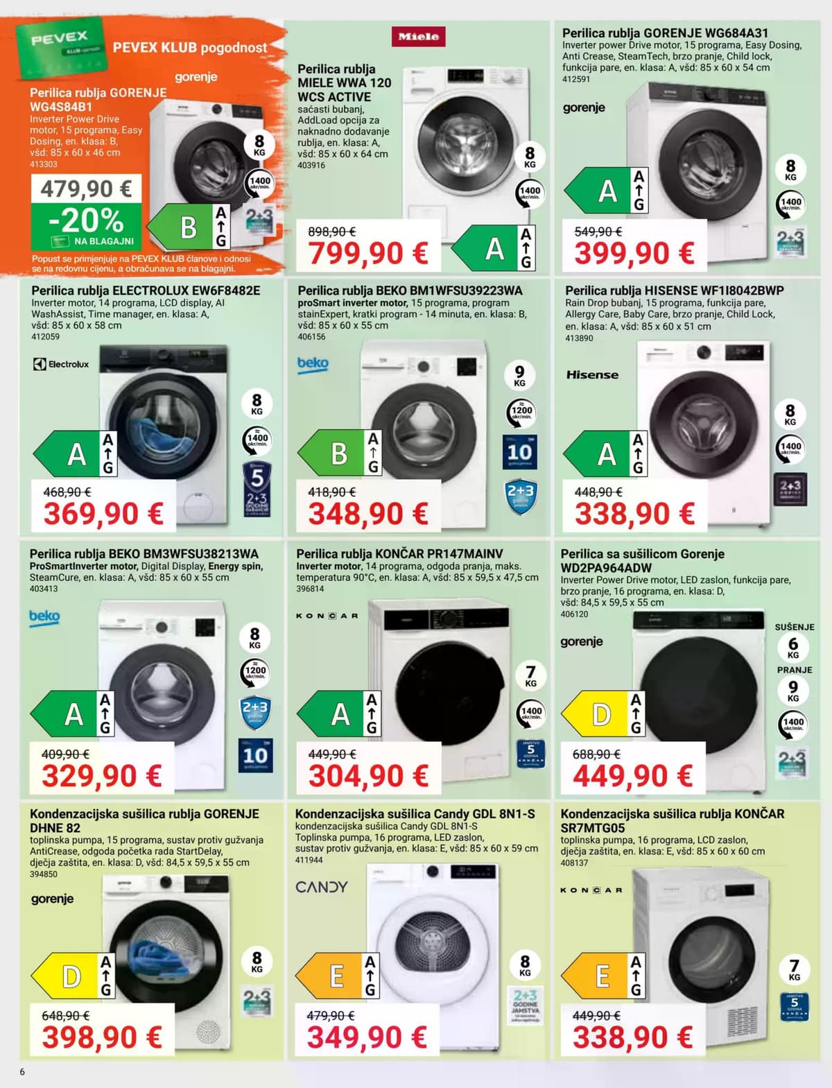 Stranica 6. Pevex kataloga - Listopad 2026 od 28.09.2026.