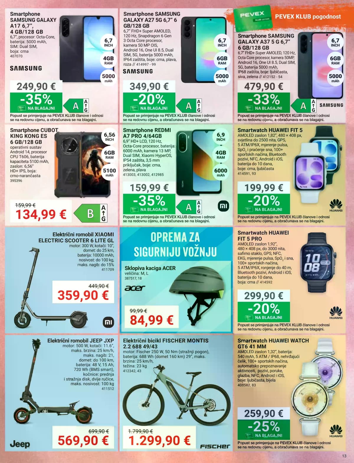Stranica 13. Pevex kataloga - Listopad 2026 od 28.09.2026.