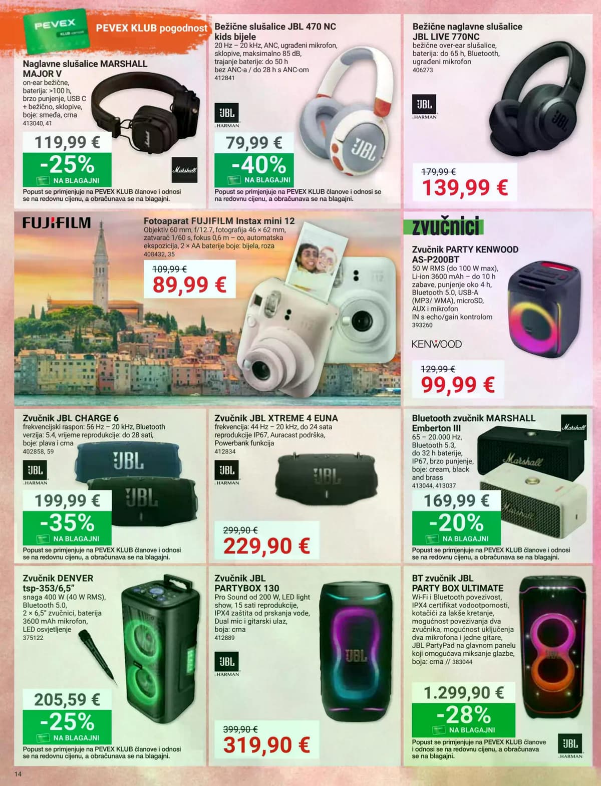 Stranica 14. Pevex kataloga - Listopad 2026 od 28.09.2026.