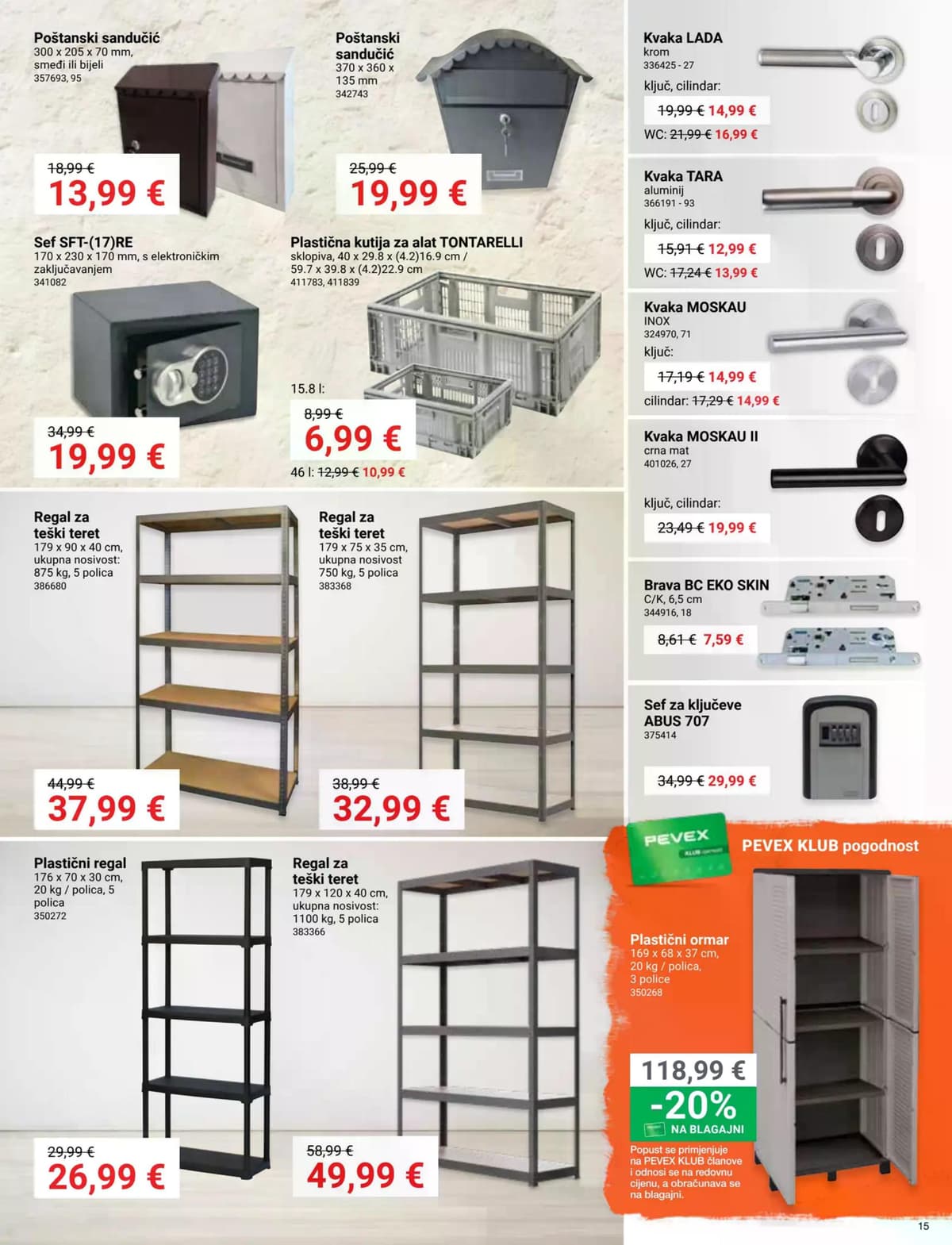 Stranica 15. Pevex kataloga - Listopad 2026 od 28.09.2026.