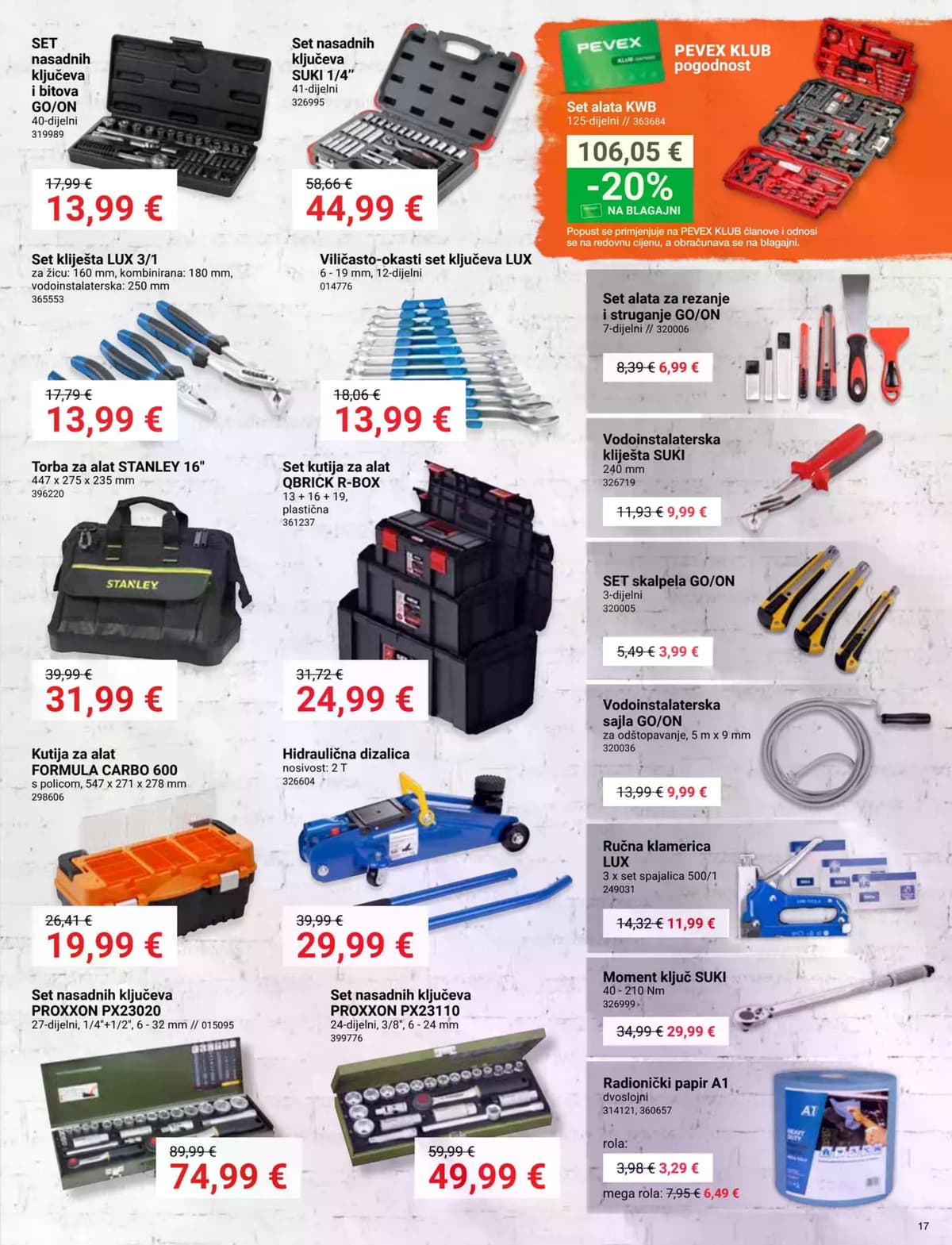 Stranica 17. Pevex kataloga - Listopad 2026 od 28.09.2026.