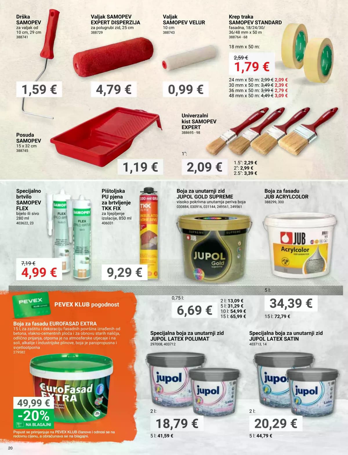 Stranica 20. Pevex kataloga - Listopad 2026 od 28.09.2026.