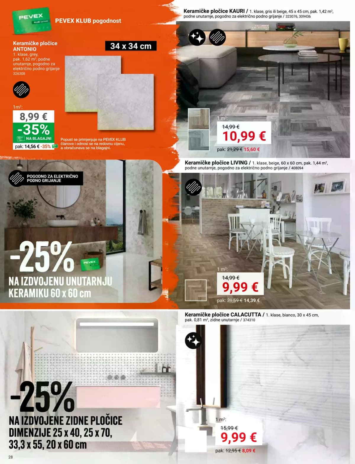 Stranica 28. Pevex kataloga - Listopad 2026 od 28.09.2026.