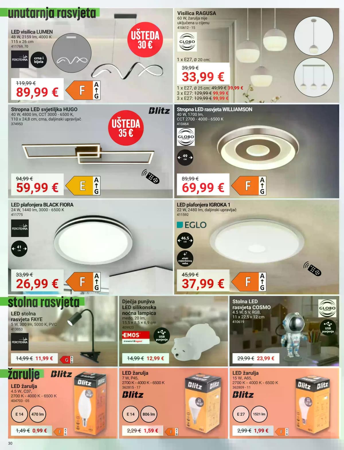 Stranica 30. Pevex kataloga - Listopad 2026 od 28.09.2026.