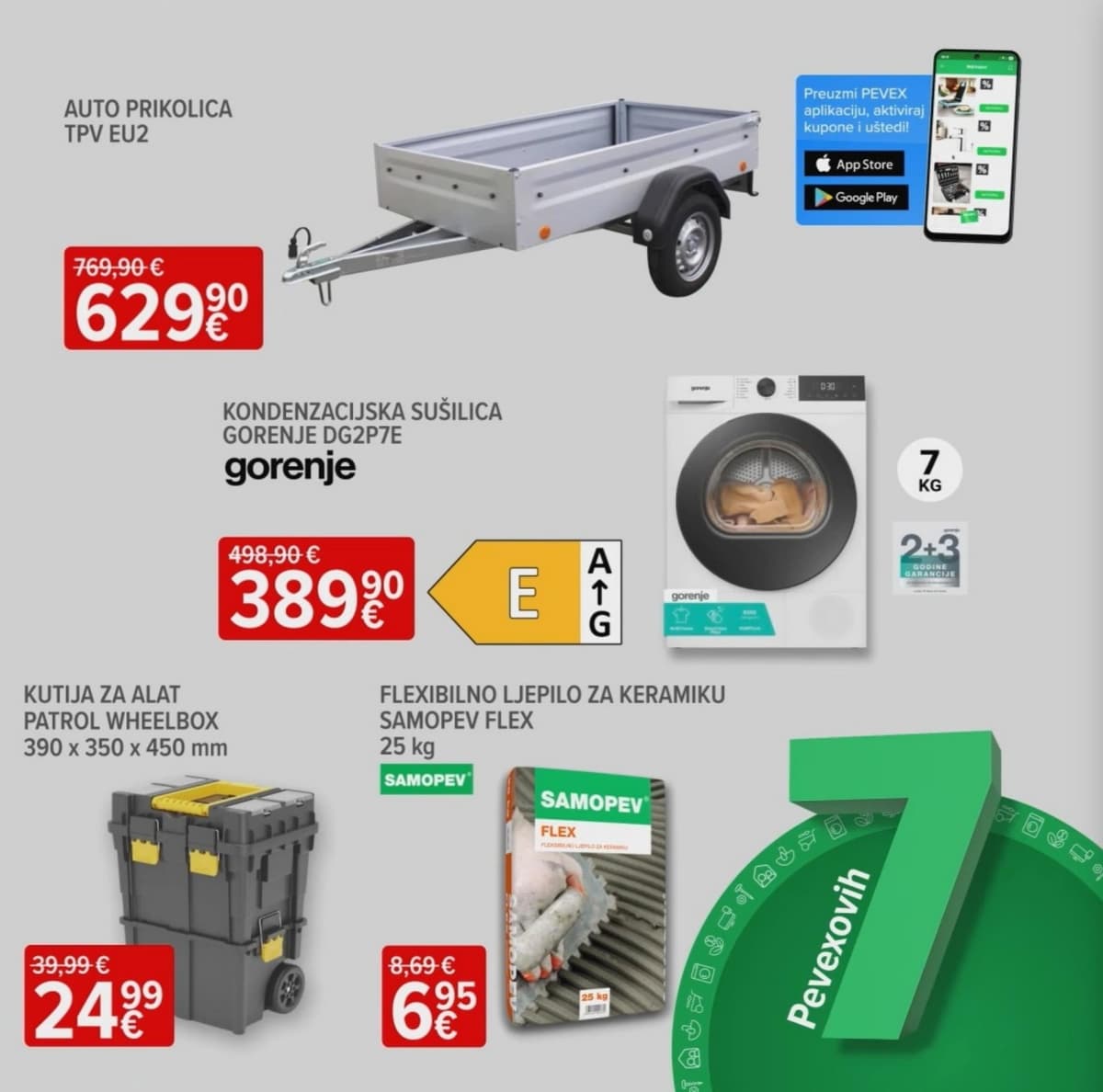 Stranica 2. Pevex kataloga - Pevexovih sedam od 19.10.2026.