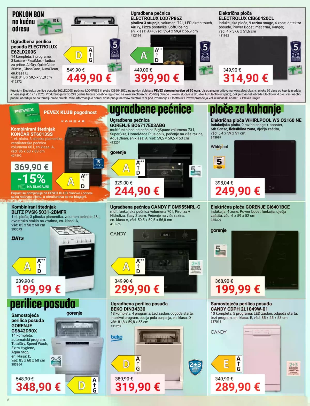 Stranica 6. Pevex kataloga - Akcijska Ponuda od 22.10.2026.