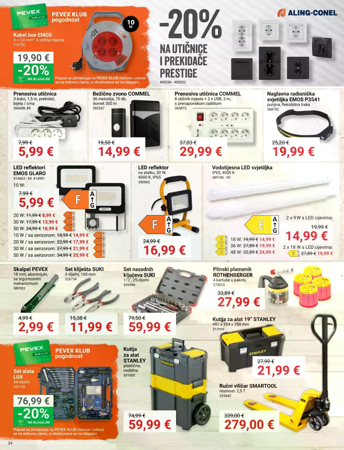 Stranica 24. Pevex kataloga - Akcijska Ponuda od 22.10.2026.