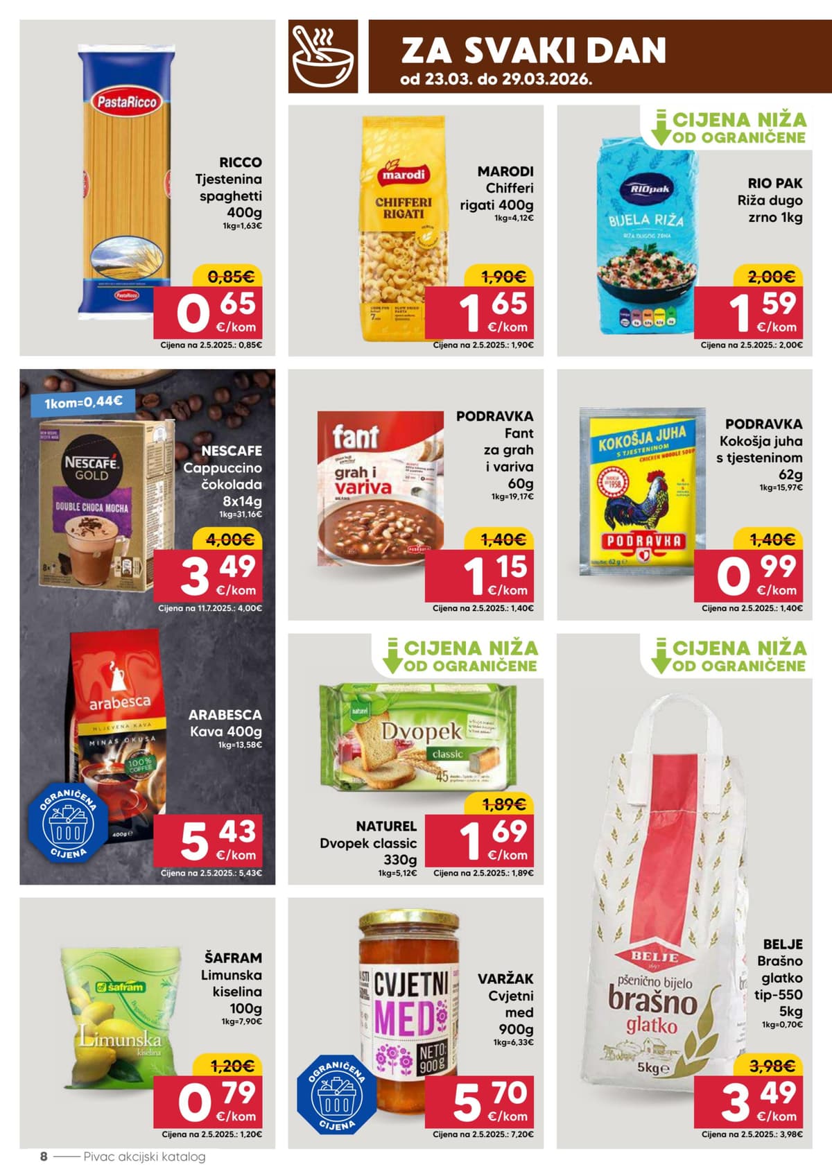 Stranica 8. Pivac kataloga - Tjedna Akcija od 26.03.2026.