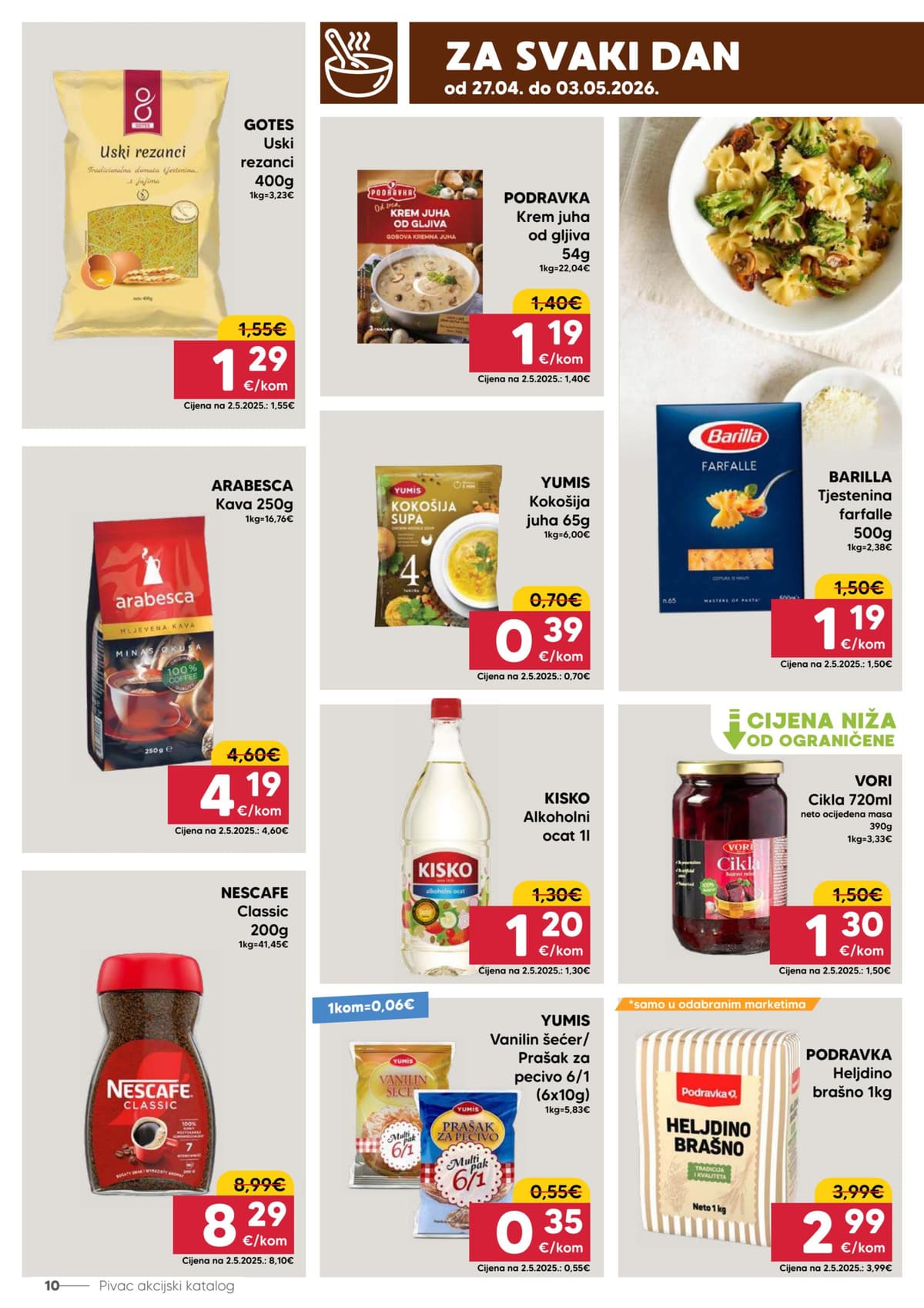 Stranica 10. Pivac kataloga - Tjedna Akcija od 26.04.2026.