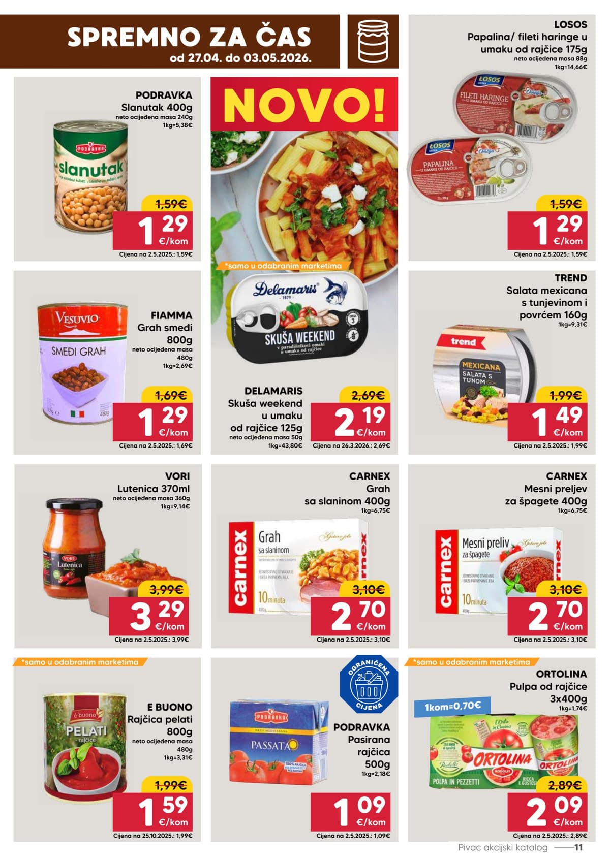 Stranica 11. Pivac kataloga - Tjedna Akcija od 26.04.2026.