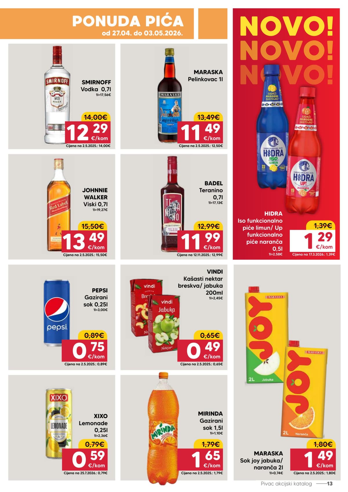 Stranica 13. Pivac kataloga - Tjedna Akcija od 26.04.2026.
