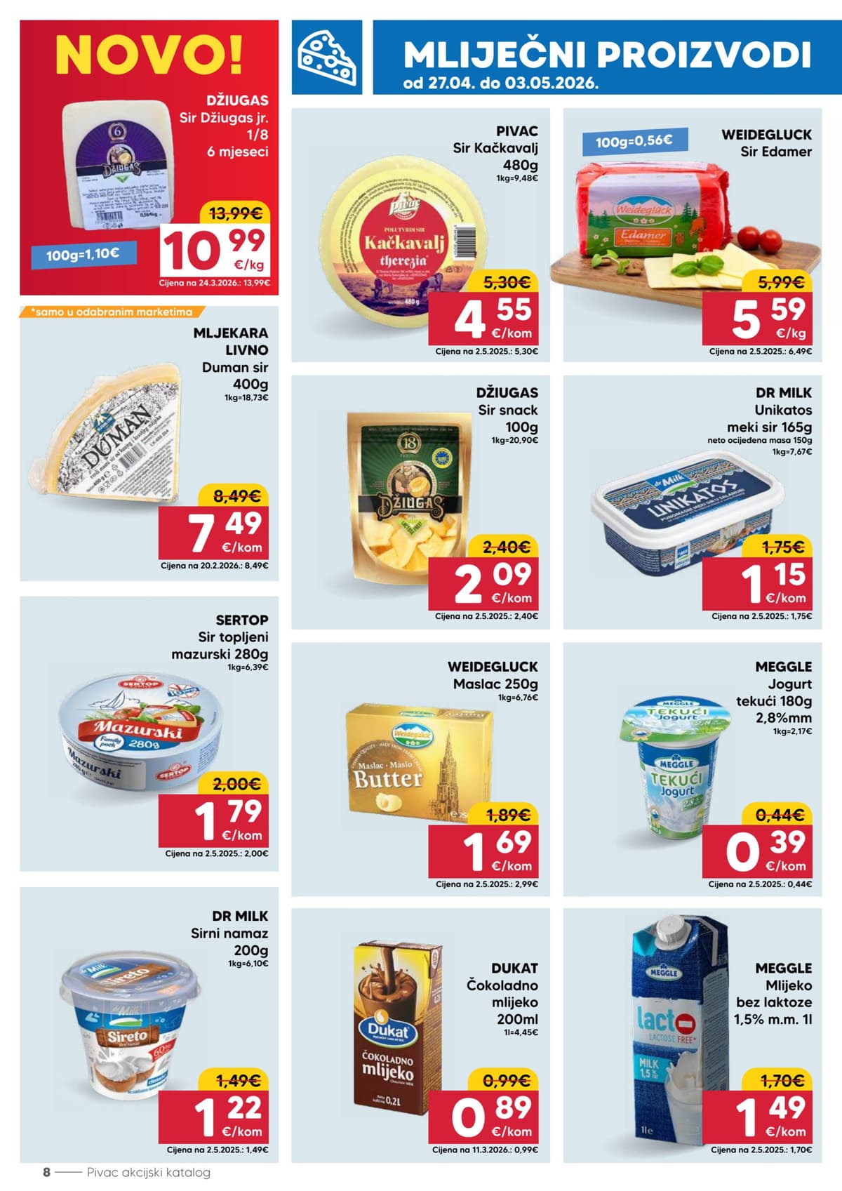 Stranica 8. Pivac kataloga - Tjedna Akcija od 26.04.2026.