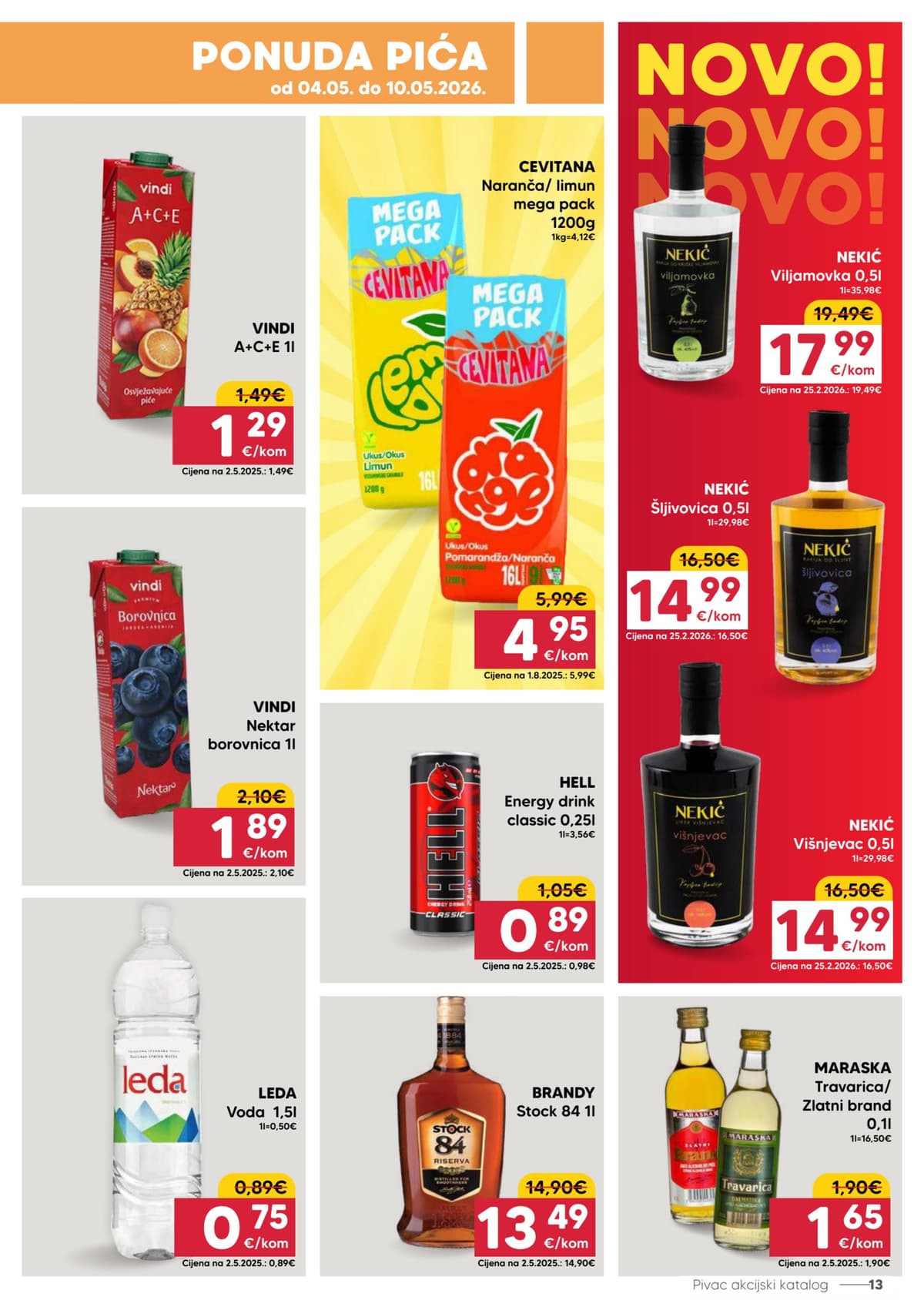 Stranica 13. Pivac kataloga - Tjedna Akcija od 30.04.2026.