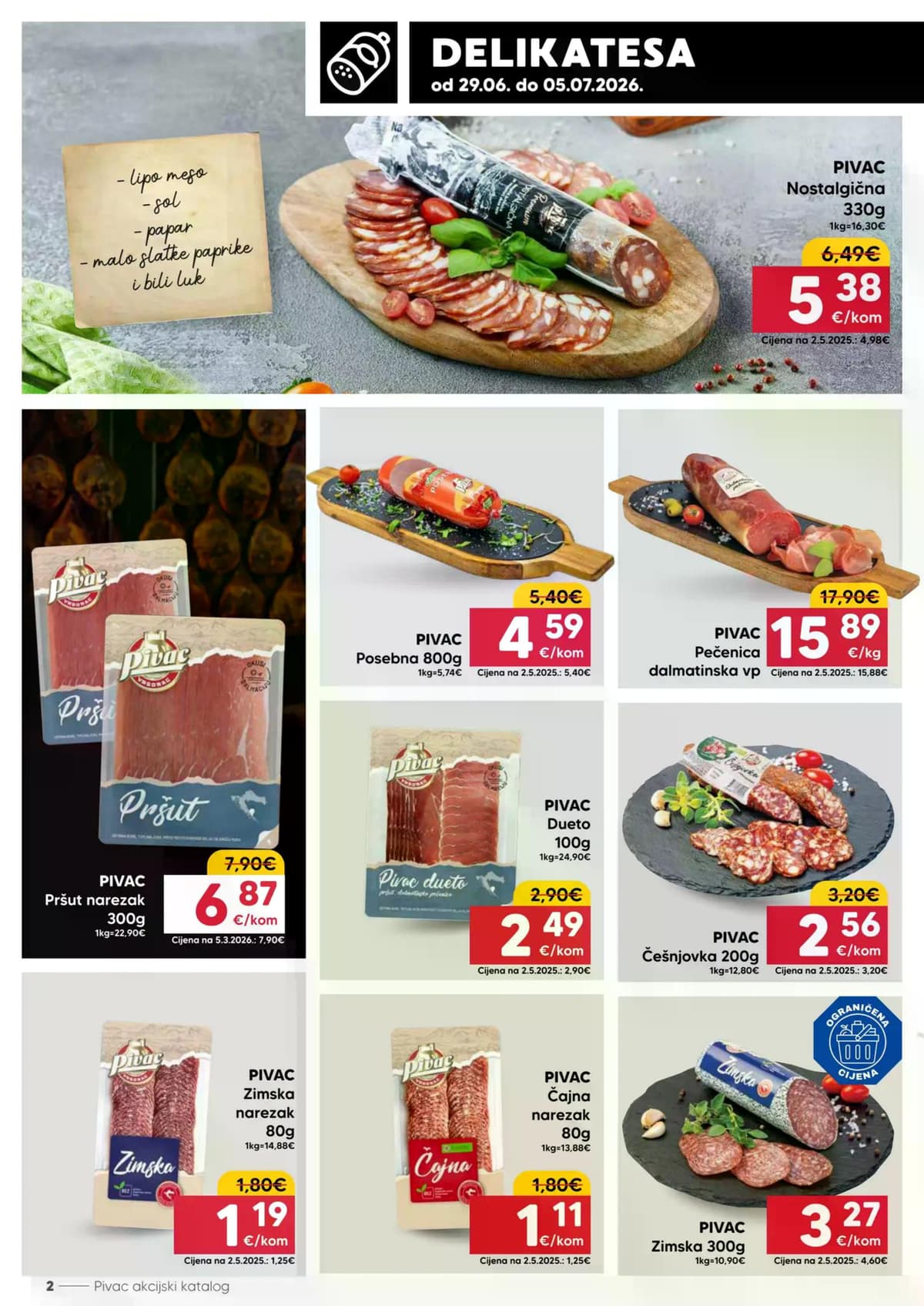 Stranica 2. Pivac kataloga - Tjedna Akcija od 26.06.2026