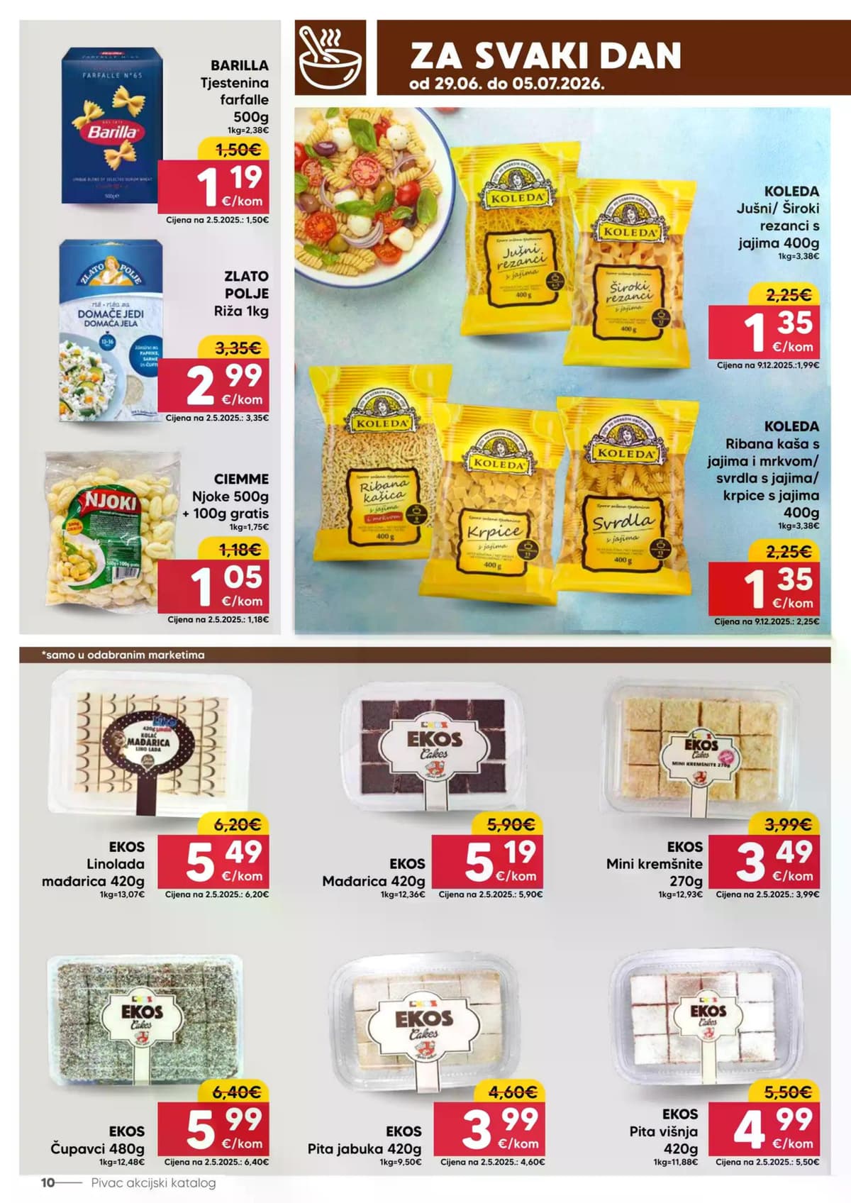 Stranica 10. Pivac kataloga - Tjedna Akcija od 26.06.2026