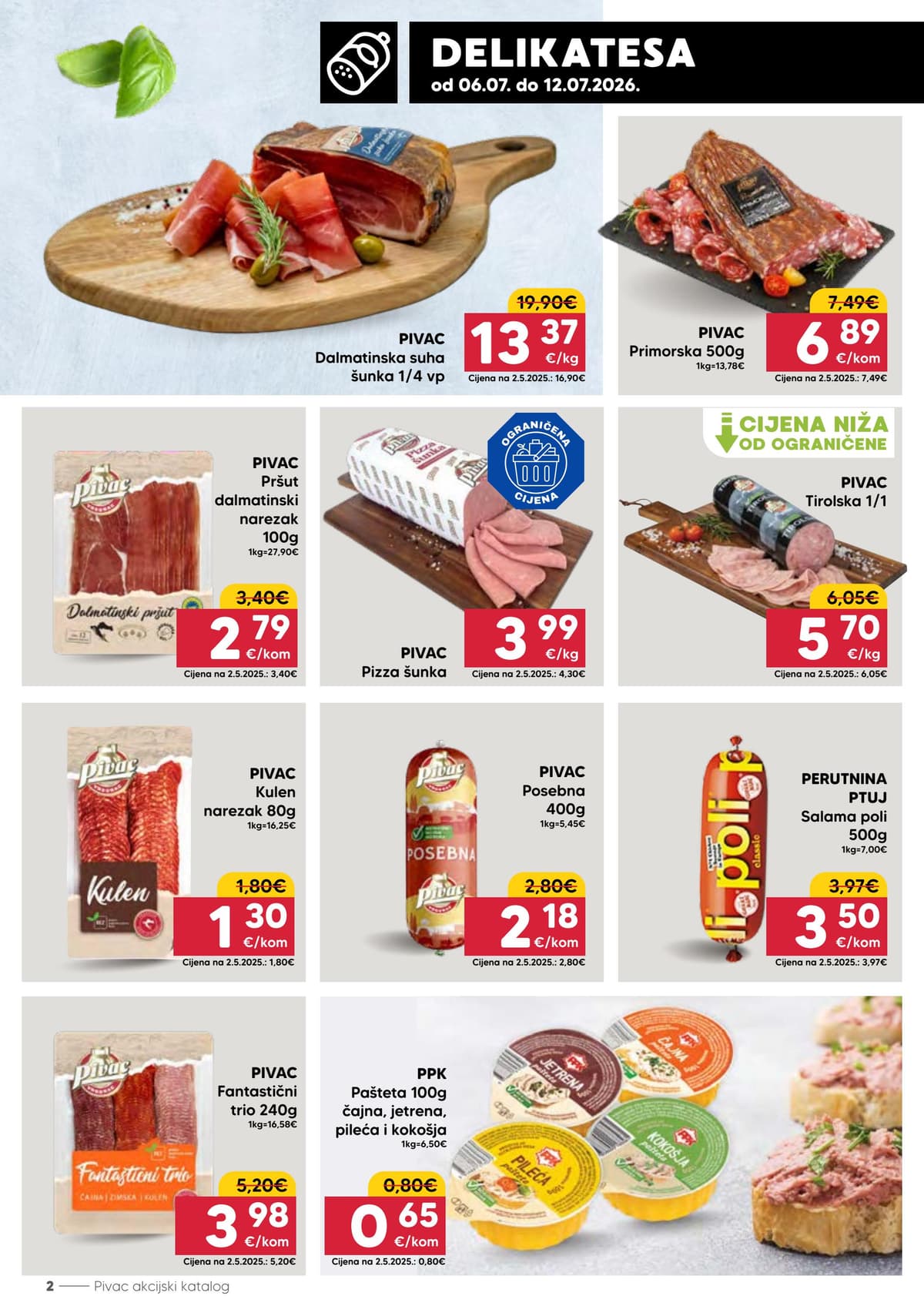 Stranica 2. Pivac kataloga - Tjedna Akcija od 04.07.2026