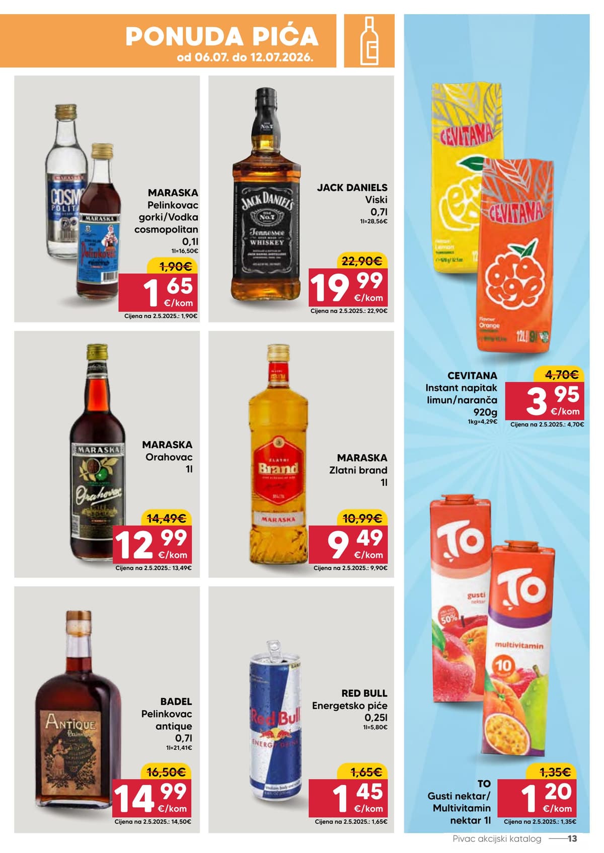 Stranica 13. Pivac kataloga - Tjedna Akcija od 04.07.2026