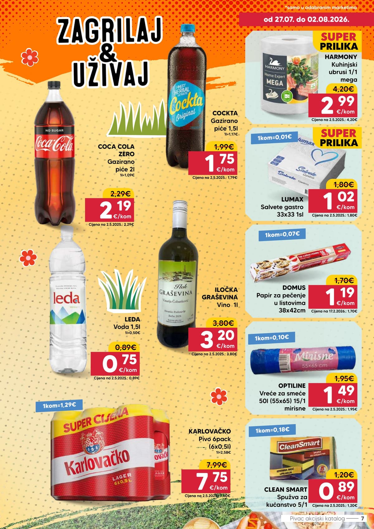 Stranica 7. Pivac kataloga - Tjedna Akcija od 25.07.2026.