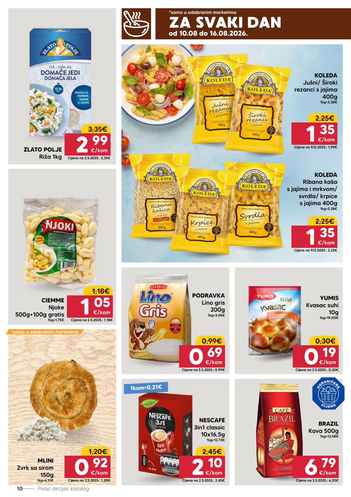 Stranica 10. Pivac kataloga - Tjedna Akcija od 12.08.2026.