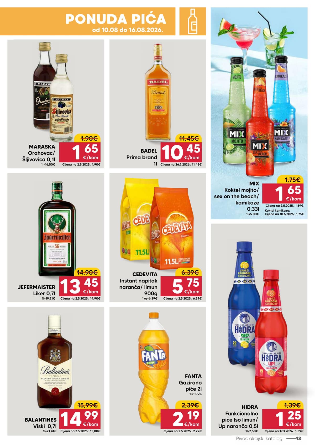 Stranica 13. Pivac kataloga - Tjedna Akcija od 12.08.2026.