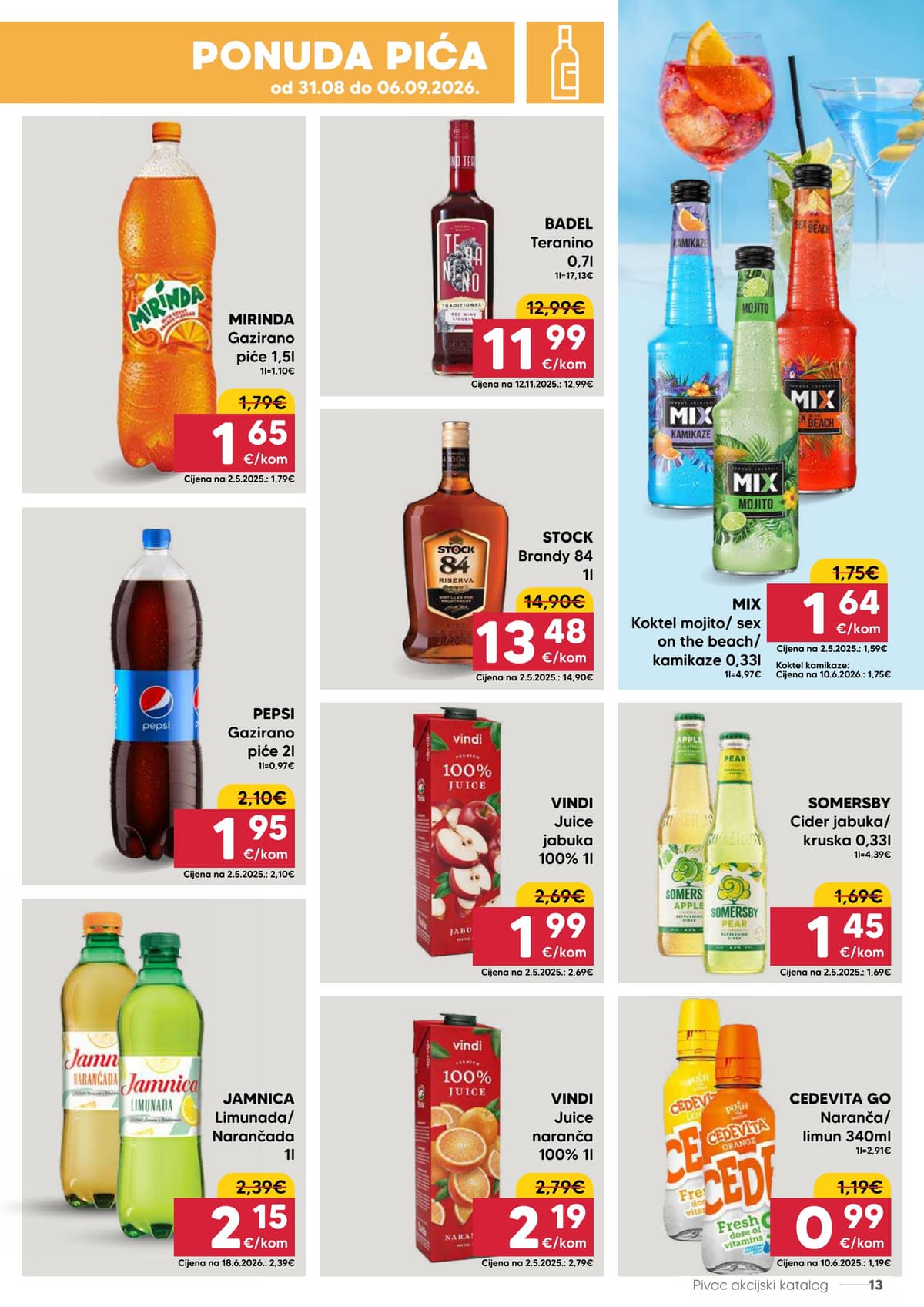 Stranica 13. Pivac kataloga - Tjedna Akcija od 28.08.2026.