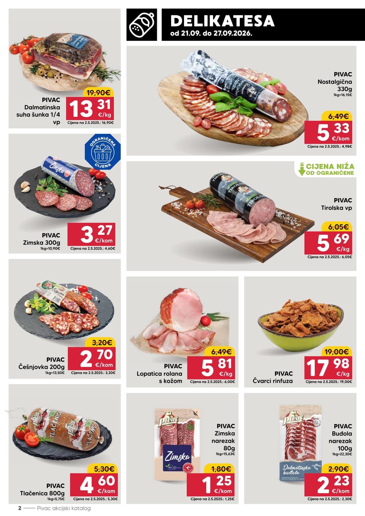 Stranica 2. Pivac kataloga - Tjedna Akcija od 20.09.2026.
