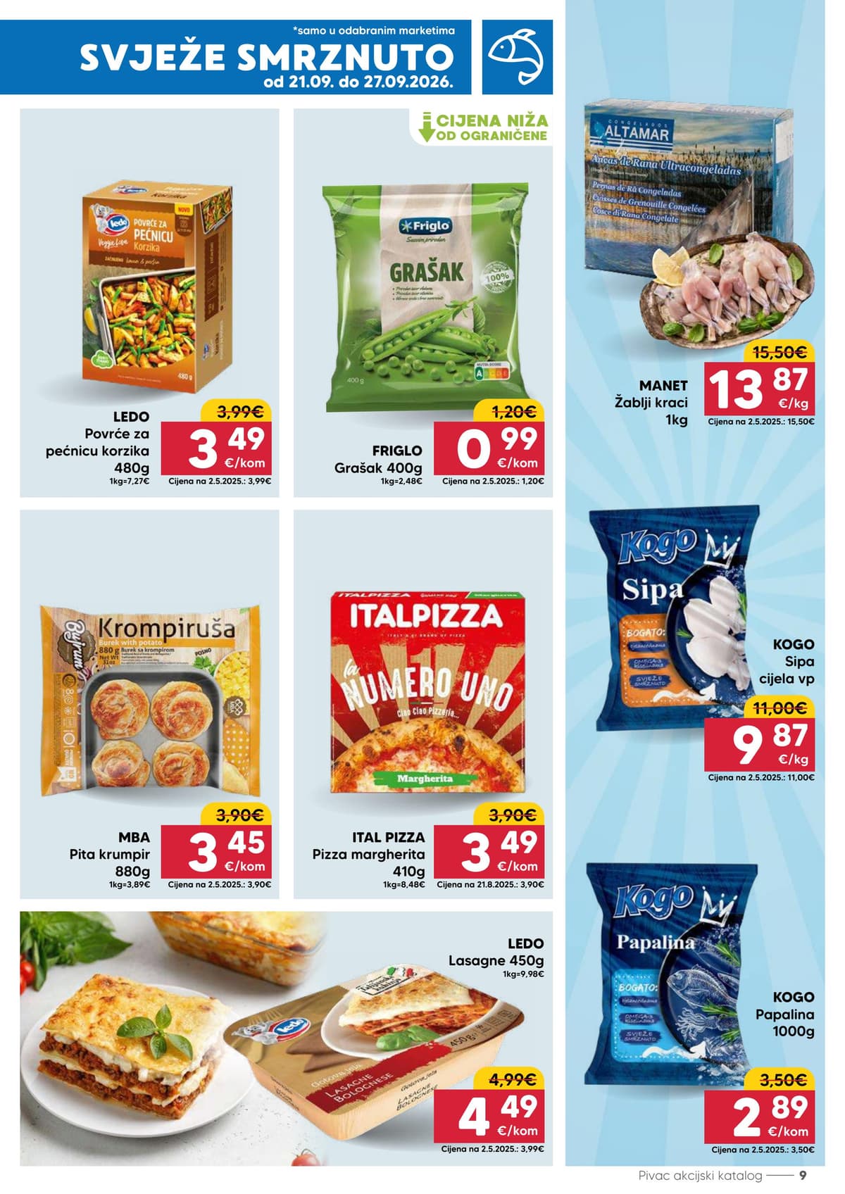 Stranica 9. Pivac kataloga - Tjedna Akcija od 20.09.2026.