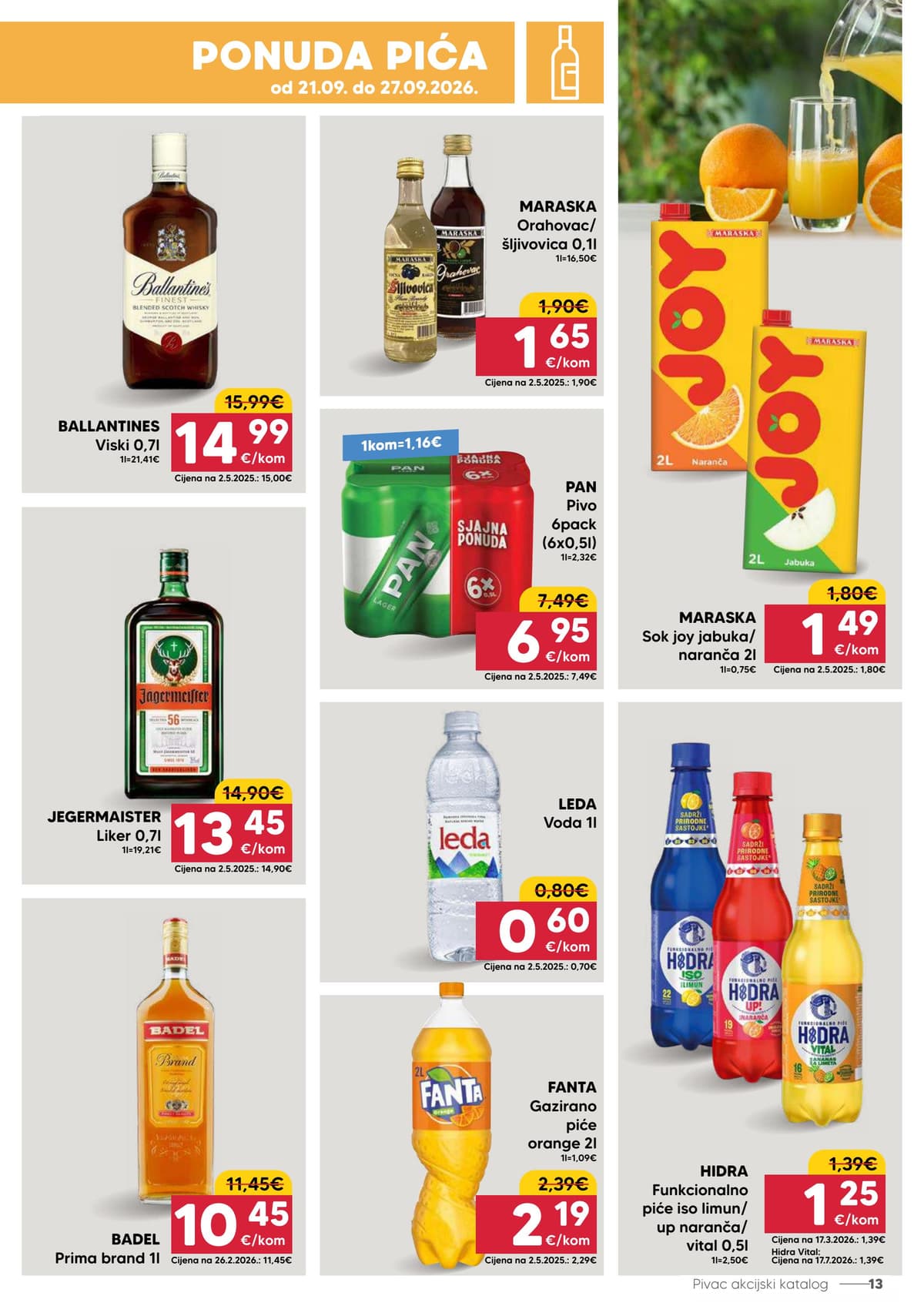 Stranica 13. Pivac kataloga - Tjedna Akcija od 20.09.2026.