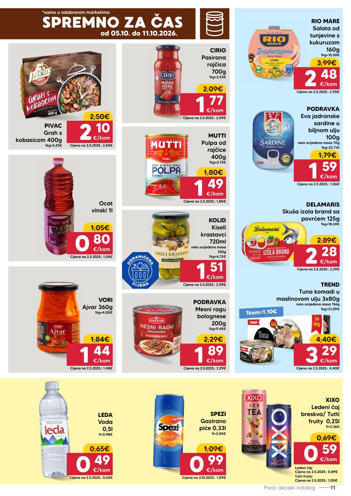 Stranica 11. Pivac kataloga - Tjedna Akcija od 16.10.2026.