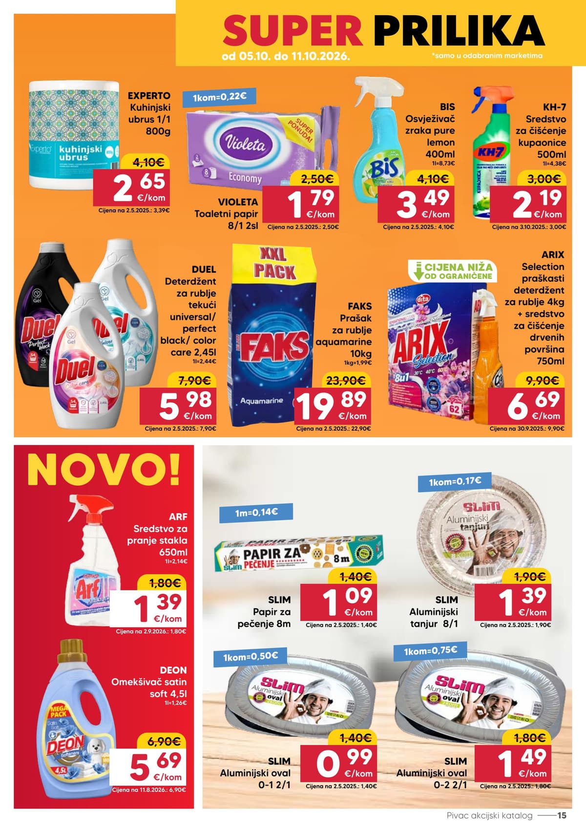 Stranica 15. Pivac kataloga - Tjedna Akcija od 16.10.2026.