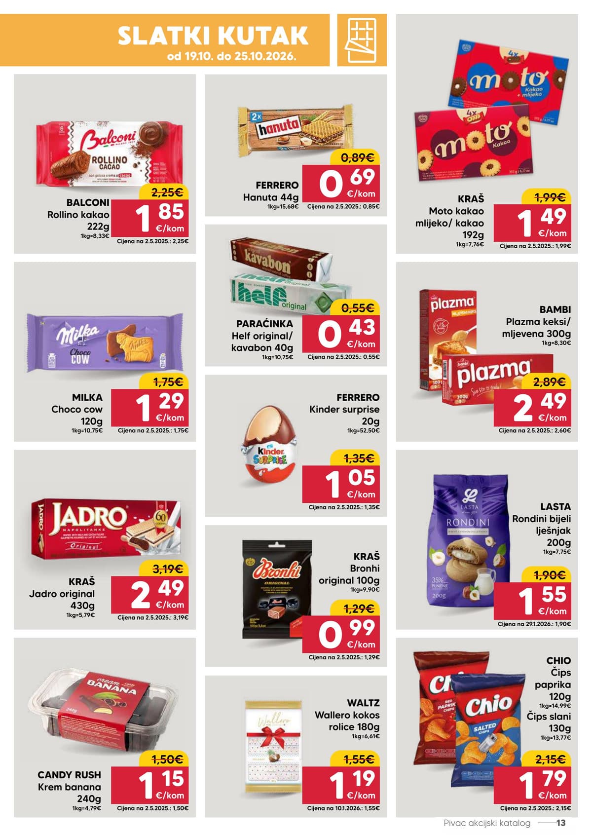 Stranica 13. Pivac kataloga - Tjedna Akcija od 16.10.2026.