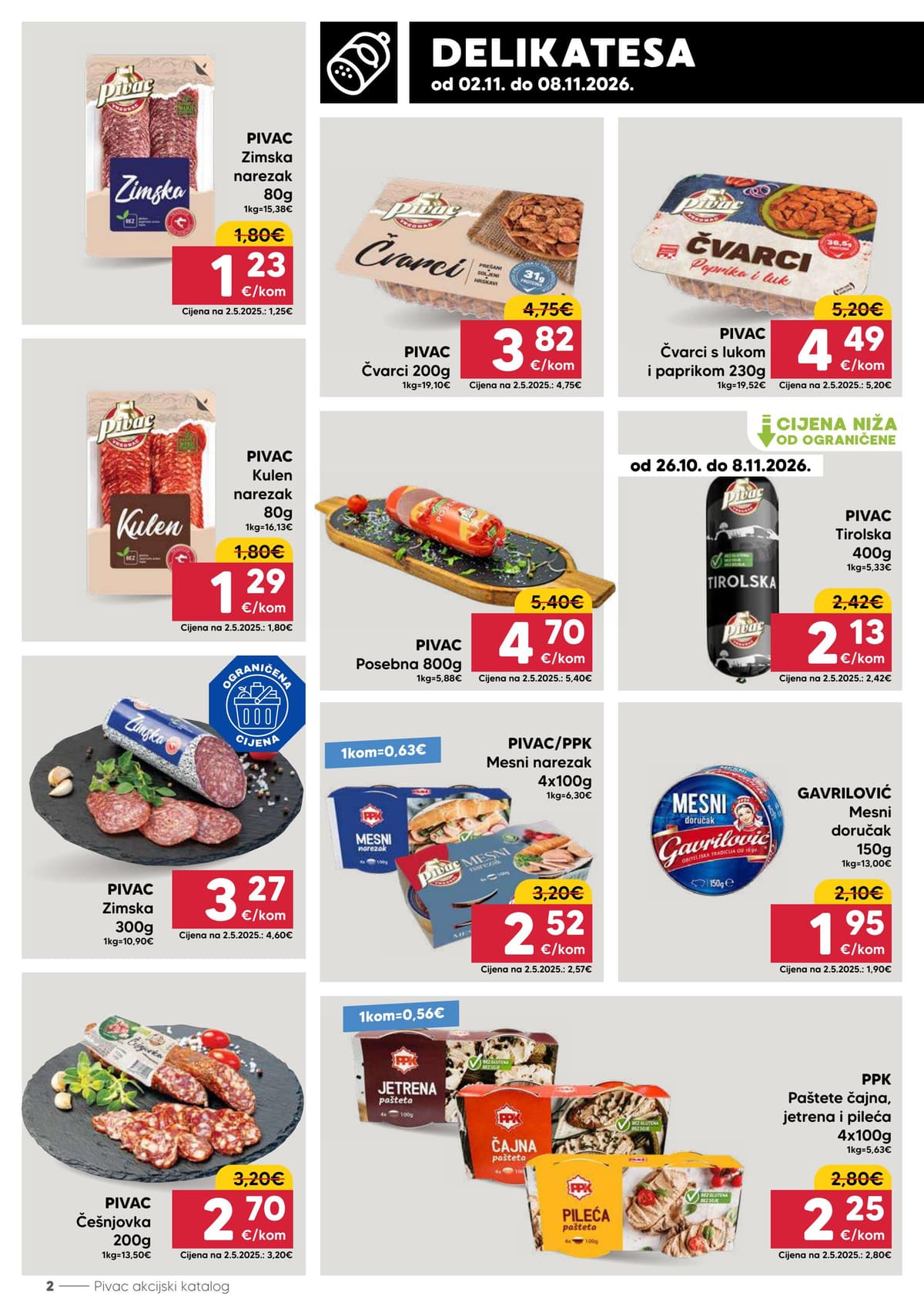 Stranica 2. Pivac kataloga - Tjedna Akcija od 30.10.2026.