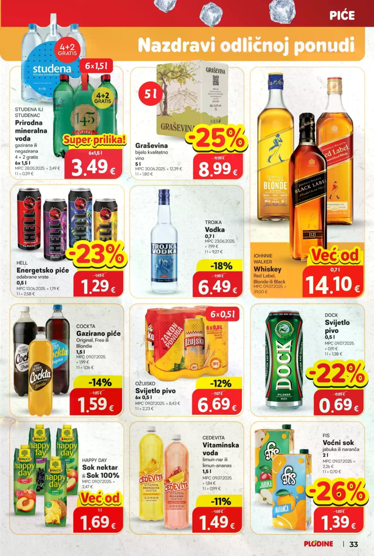 Stranica 33. Plodine kataloga - Akcijska ponuda