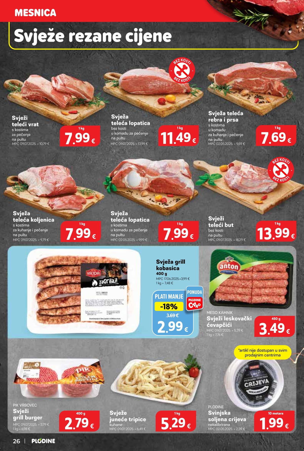Stranica 26. Plodine kataloga - Akcijska ponuda od 27.02.2026.