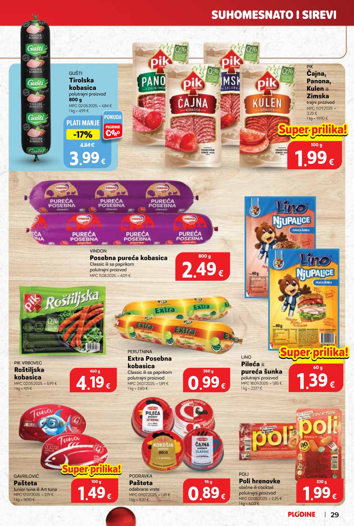 Stranica 29. Plodine kataloga - Akcijska ponuda