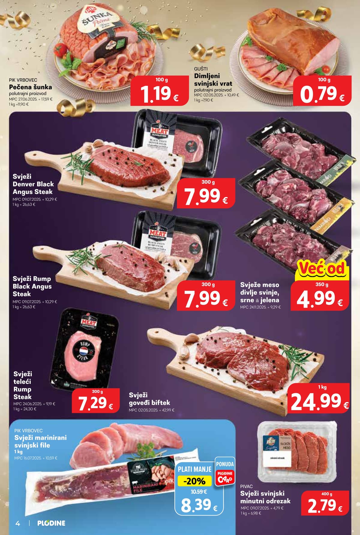 Stranica 4. Plodine kataloga - Prehrambeni proizvodi