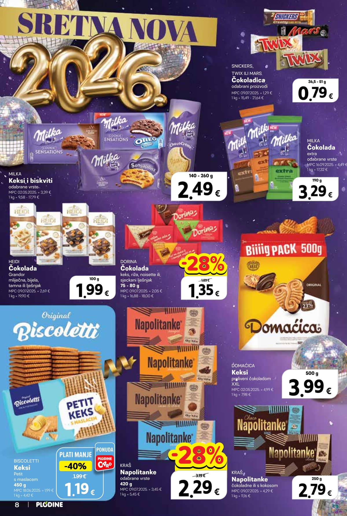 Stranica 8. Plodine kataloga - Prehrambeni proizvodi