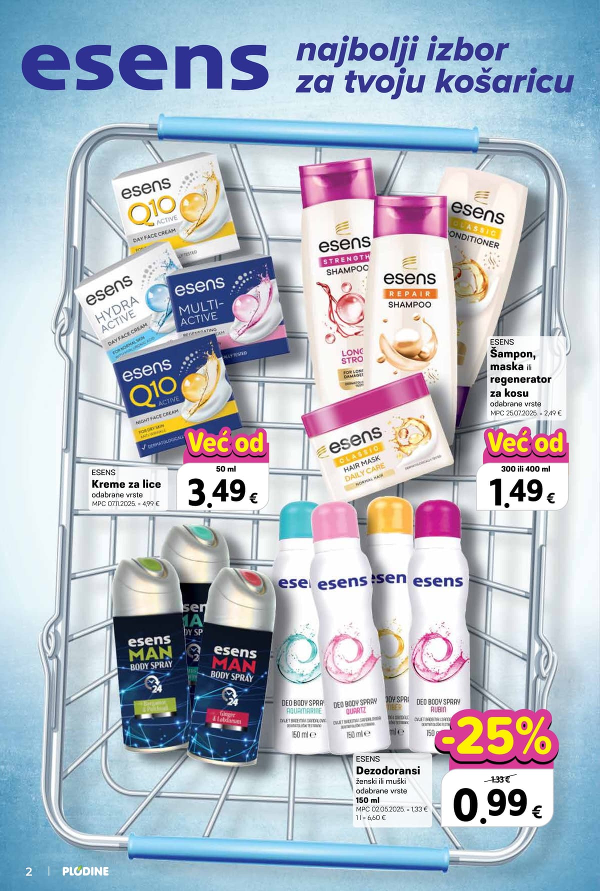 Stranica 2. Plodine kataloga - Vrijeme je za Vrhunsku Njegu