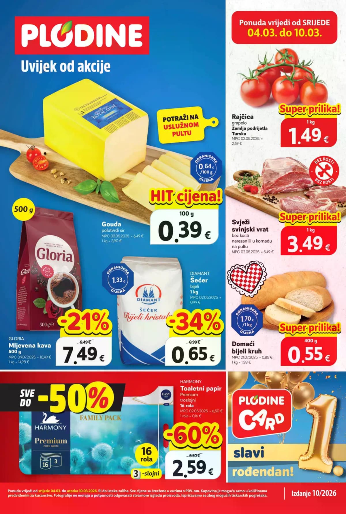 Stranica 1. Plodine kataloga - Tjedna Akcija od 28.02.2026.