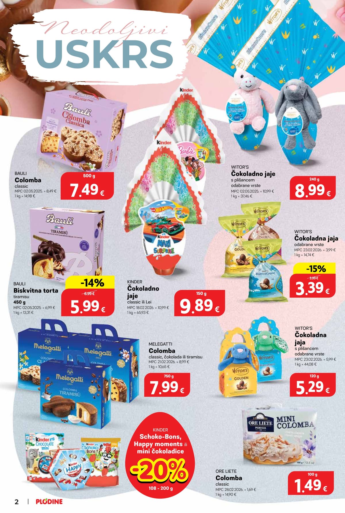 Stranica 2. Plodine kataloga - Tjedna Akcija od 15.03.2026.
